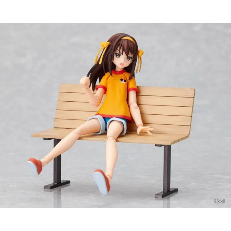 In Stock Original Genuine Max Factory Figma 070 Suzumiya Haruhi Authentic Action Animation Character Model Toy Holiday Gifts