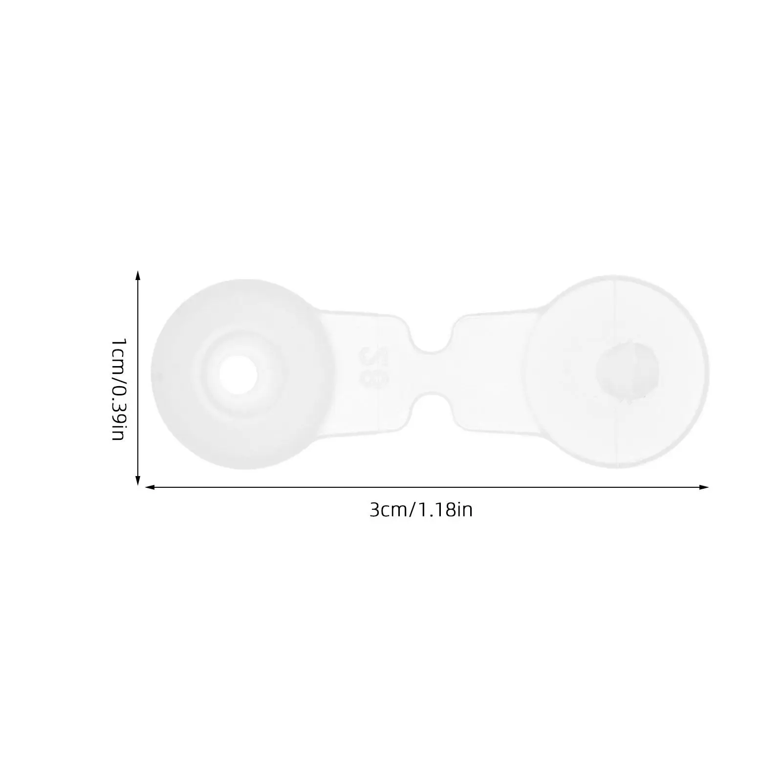 200Pcs Plastic Bracelet Fasteners Seamless Buckle Design for Patient Monitoring Wristbands Festival Meeting Access Control