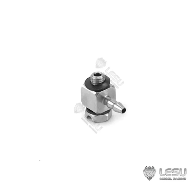 LESU Hydraulische Modelleffikation, Edelstahl-Präzisions-M3-Draht, gebogen durch die Öldüse, 2,5 x 1,5 mm Nylonschlauch-Installation 4