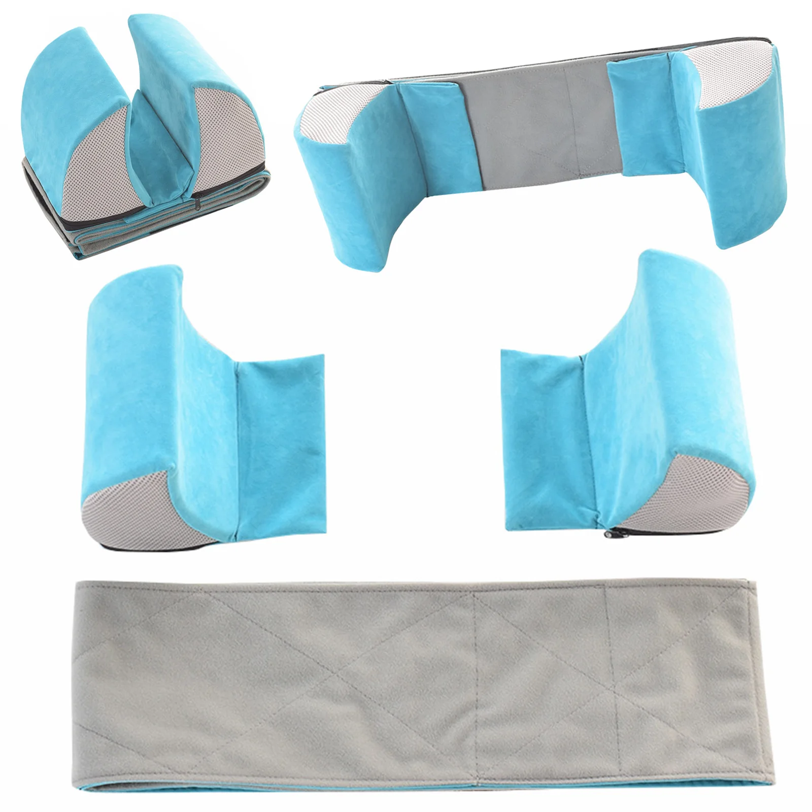 

Wheelchair Lateral Support Cushion Adjustable Lateral Foam Wedge Side Guards Wheelchair Back Support Pad for Elderly