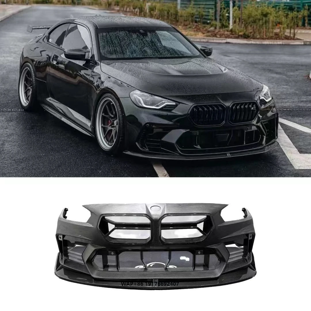 تعديل وترقية سلسلة BMW 3: غطاء صندوق السيارة من ألياف الكربون، المصدات، المصدات الأمامية والخلفية، الجناح، والناشر.