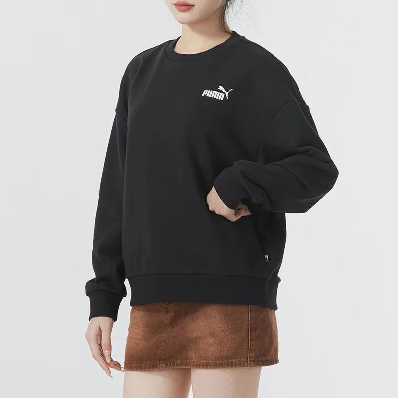 

Puma Genuine 2024, женский простой удобный повседневный пуловер с круглым вырезом 682274-01