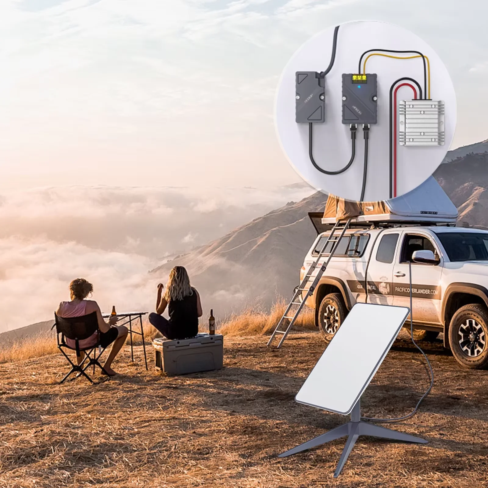 EDUP SK9603 150 واط Starlink GigE PoE حاقن تيار مستمر تصعيد محول 12 فولت إلى 48 فولت ل StarLink طبق V2 طقم الإنترنت الكمبيوتر في الهواء الطلق RV