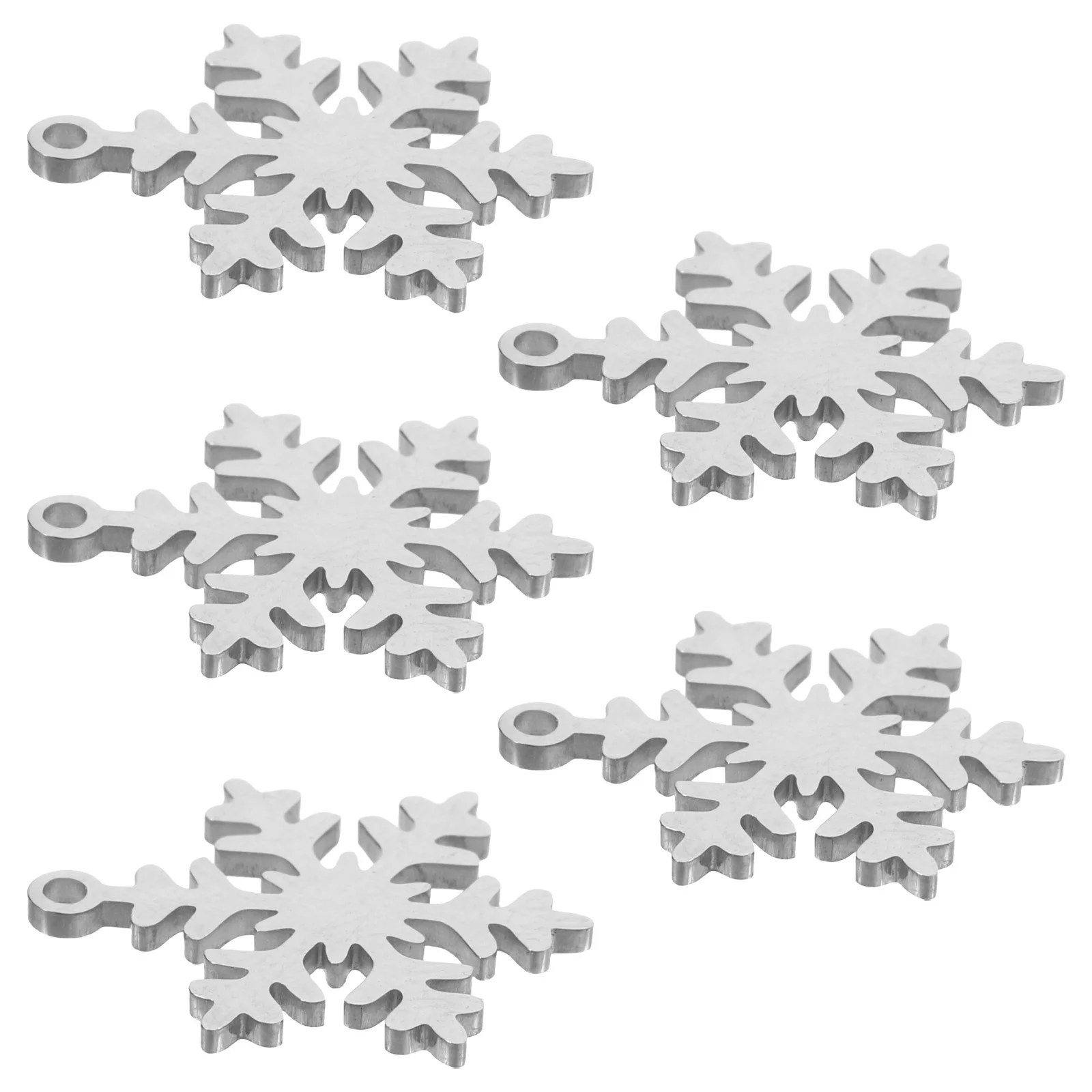 

5 Pcs Jewelry Christmas Jewellery Charms Compatible Pet Stud Earrings Stainless Steel Tags Personalized Studs