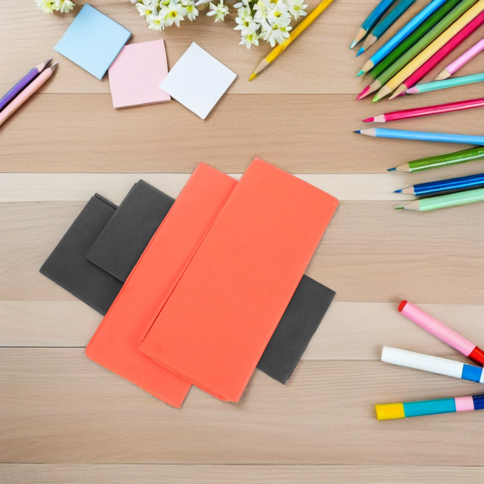 

40Pcs Ultra-Thin 66x50cm Tissue Paper DIY Crafts Holiday Wrapping Floral Bouquets Scrapbook Supplies Decorative Packaging