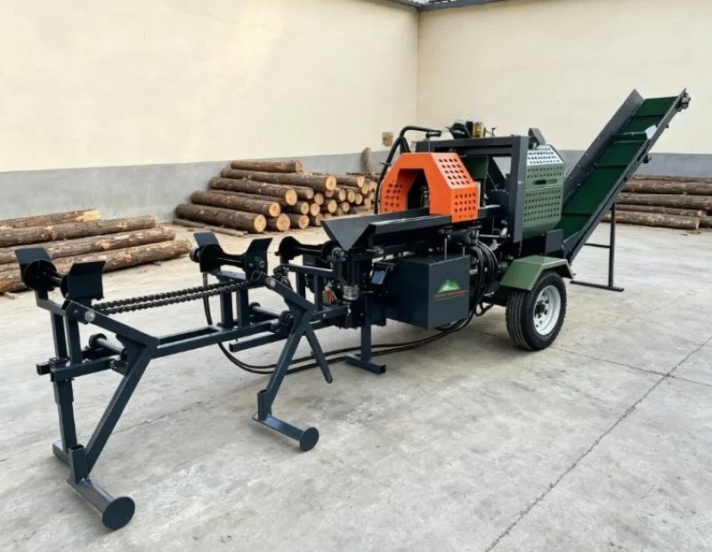 15T Professional Tractor Hydraulic Wood Splitter And Compact Electric Log Splitter For Mixed Power Source Farms