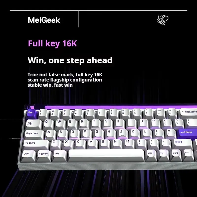 Melgeek Made68 Pro Magnetic Axis Keyboard Rt Esports Game Customized Mechanical Fearless Contract Desktop Laptop Keyboard