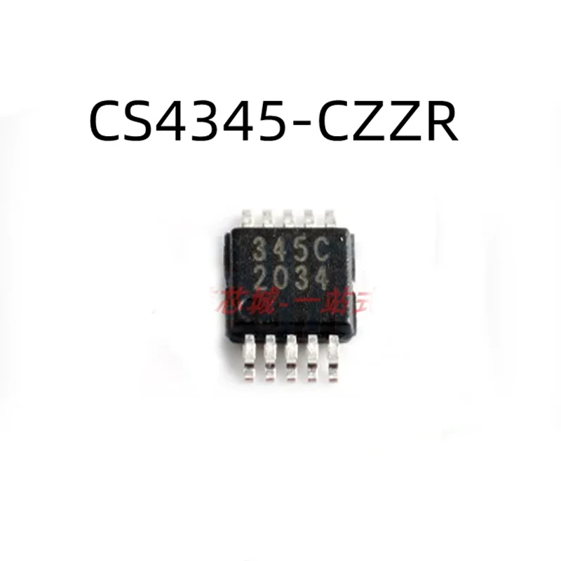 

10Pcs/Lot CS4345-CZZR 345C CS4345-CZZ MSOP10 New Chips