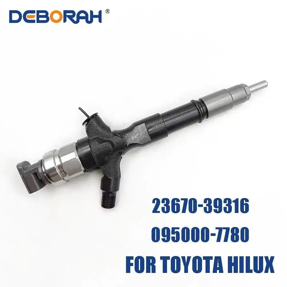 095000-7780 Diesel Fuel Injector For Toyota Hilux Land 23670-39316 Cruiser Prado 1KD-FTV 3.0