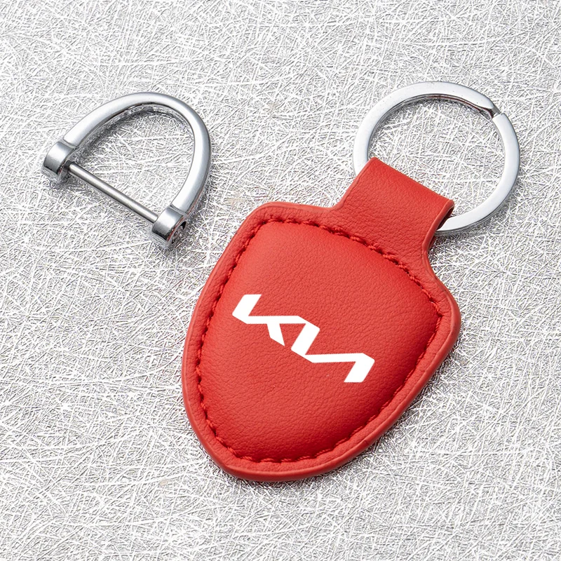 New Car Key Ring Shield Modeling Keychain Buckle For Kia Sportage Picanto Rio Ceed Optima 3 5 K3 K5 Sorento Lanyard Accessories