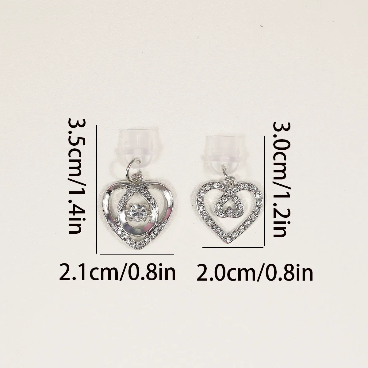 1PC phone dust plug heart-shaped pendant charging head decoration suitable for iPhone/for Samsung Type-C port phone accessories