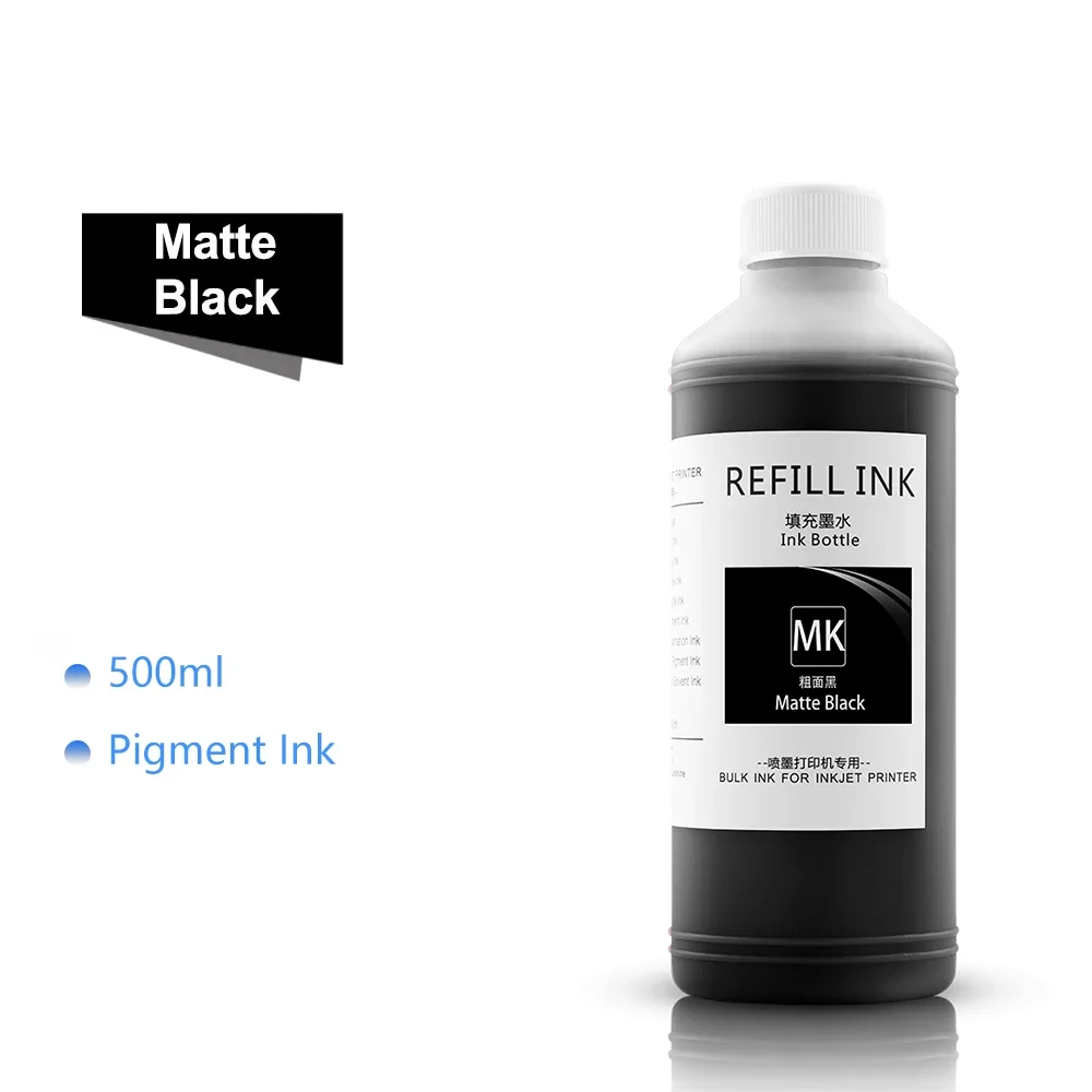 Encre pigmentée pour imprimante, 500ml, IL PFI 102 104 107 IPF 500 510 600 610 700 710 650 655 750 755 760 765 670 680 685 770 780 785