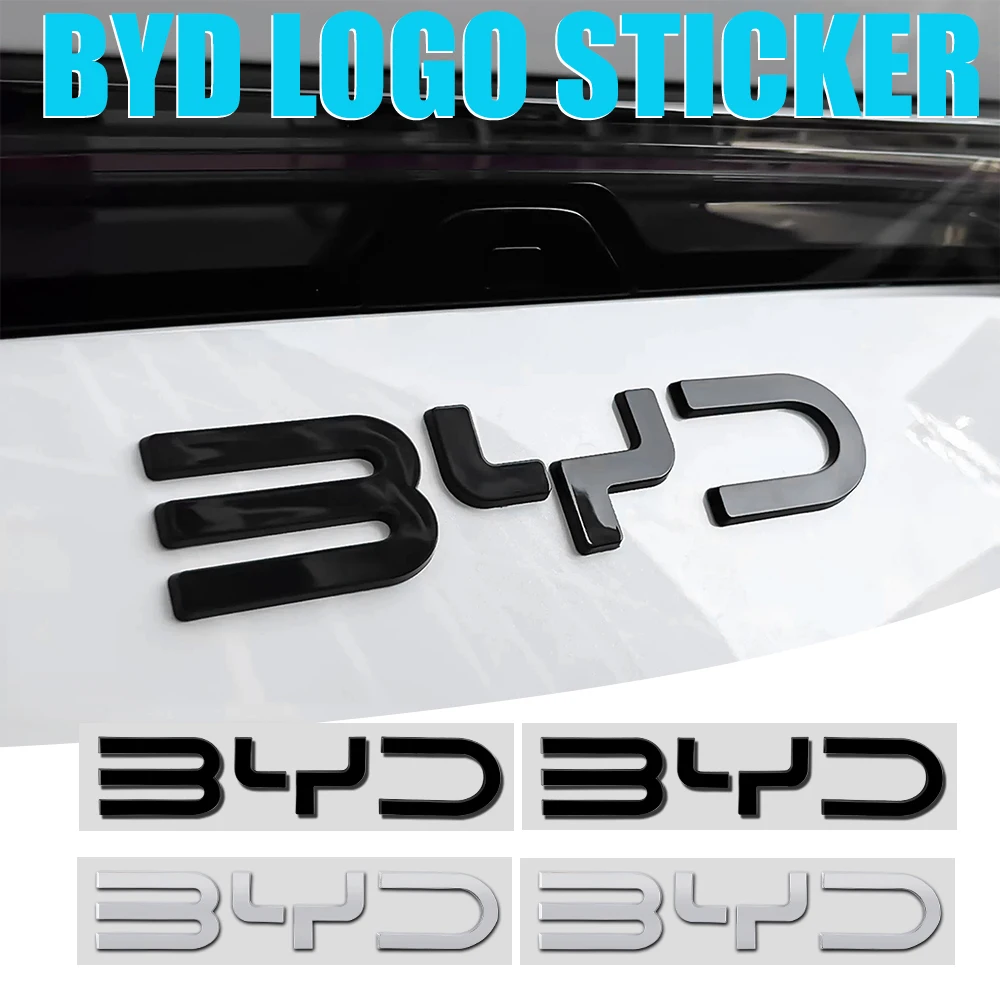 Für BYD Atto Yuan Plus Song Seal Seagull Dolphin Sealion Auto Front Hood Abzeichen Stamm Emblem Ersatz Aufkleber Dekor Zubehör