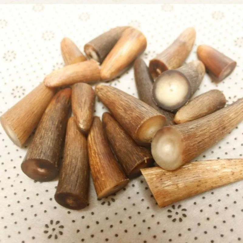 Solid White Yak Horn Raw Material Knife Handle Carving Cow Horn Tip Raw Material Statue Sculpture Home Decor Gothic Decor