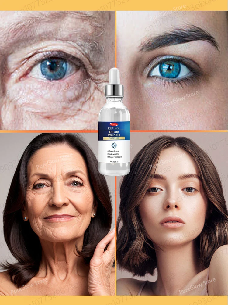 [Magia antienvejecimiento] Esencia antiarrugas levanta y reafirma para eliminar líneas finas y bolsas para los ojos