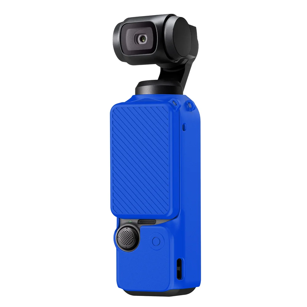 For DJI Osmo Pocket3 Gimbal Camera Drop-proof and Scuff-proof Washable Silicone Protective Case Accessories