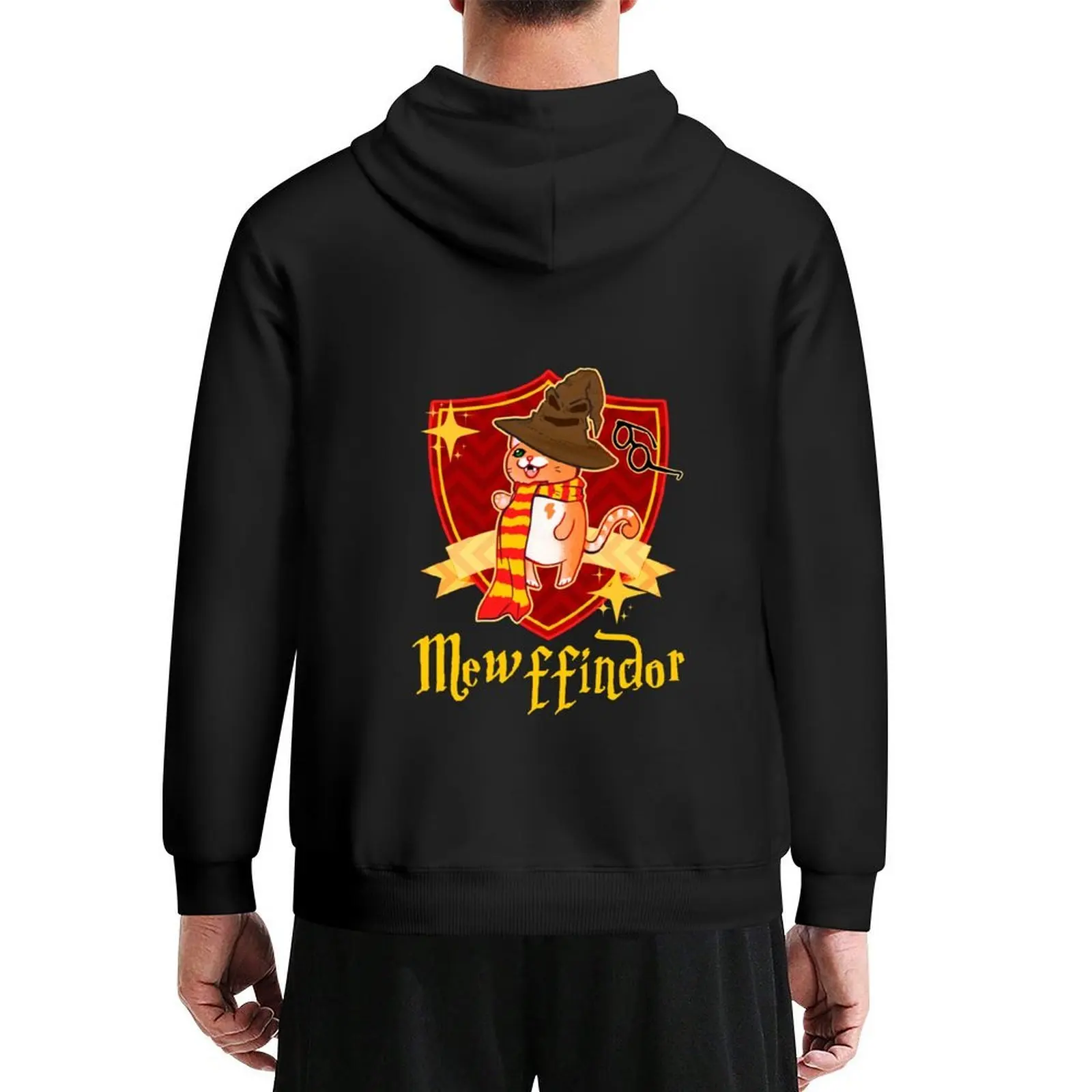 

Mewffindor CAT Hoodie men's sweat-shirt set winter clothes graphic t shirts men anime clothes hoodie for men