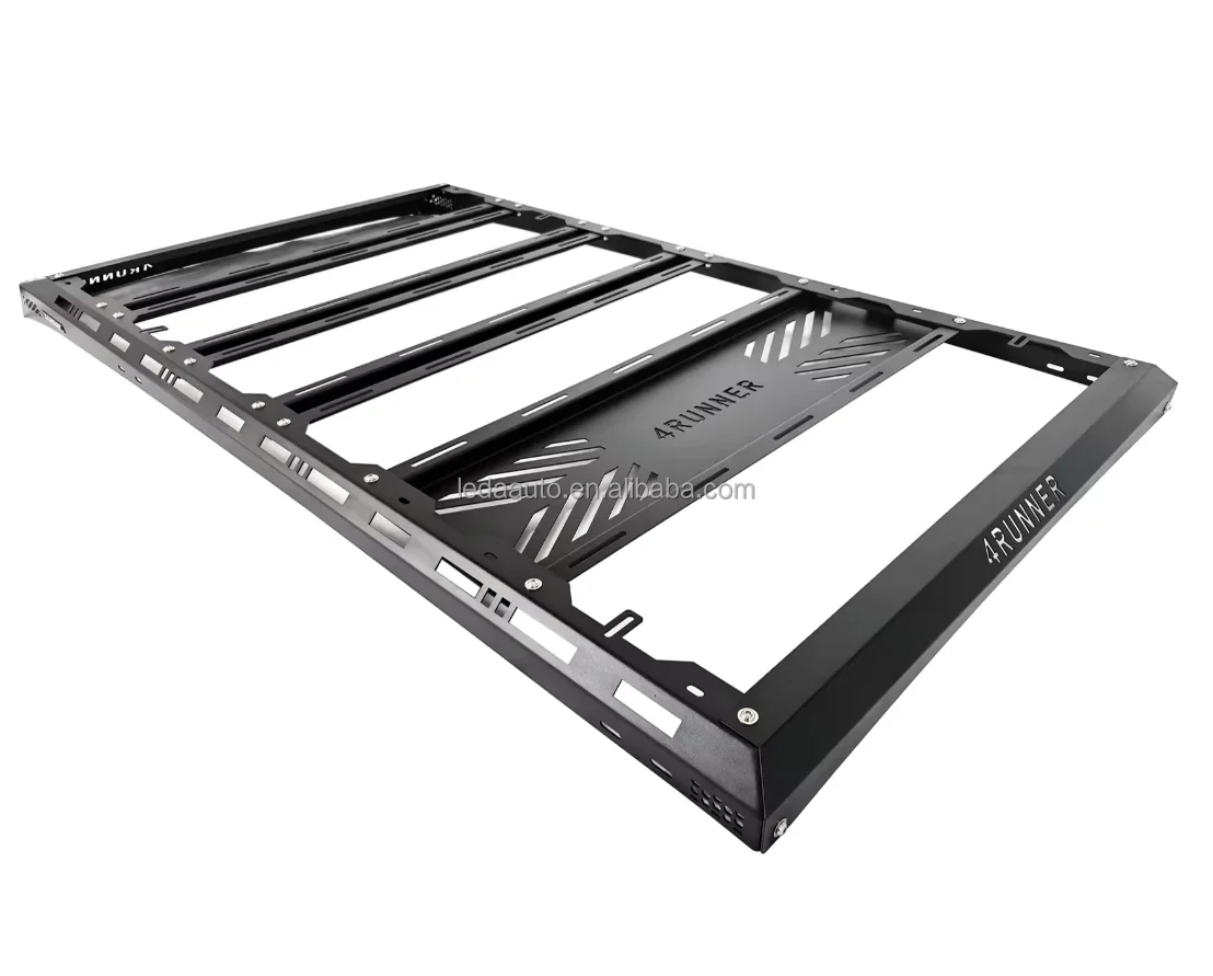 High Quality 4x4 Roof Rack Metal Luggage Basket Luggage Carrier Exterior Rooftop Accessories for 4runner 2010-2023 Sr5 Limited