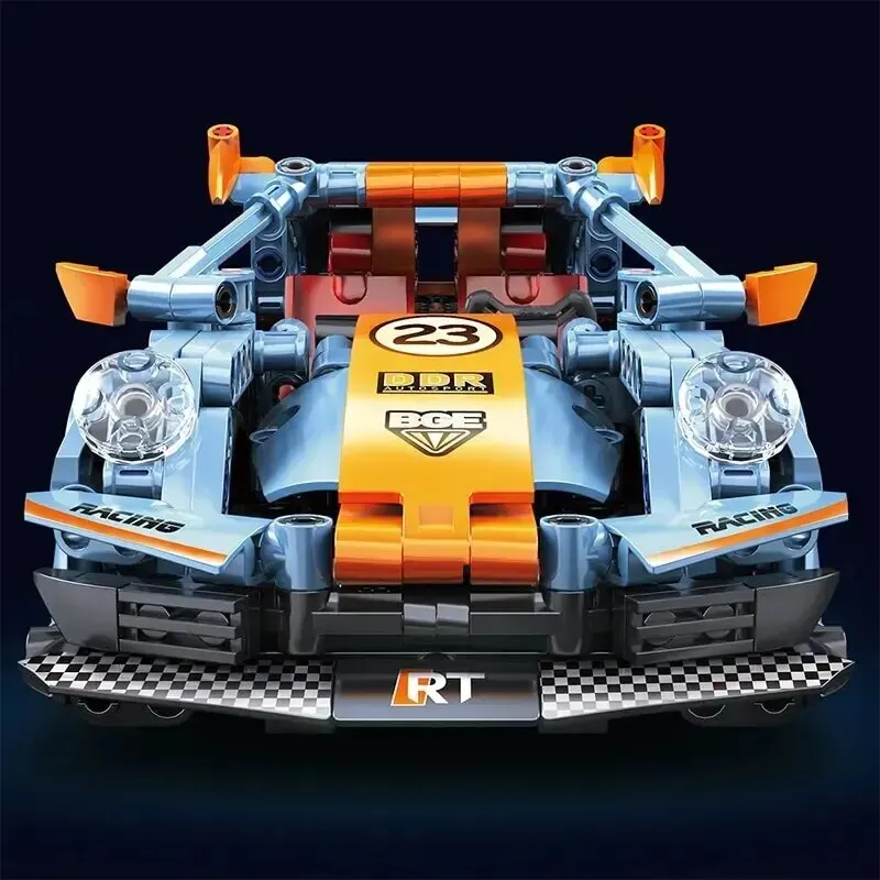 523pcs Building Blocks City Speed Car Festive Gift Giving Racing Vehicle with Super Racers Bricks Toys for Children Boy Gift523p image 5