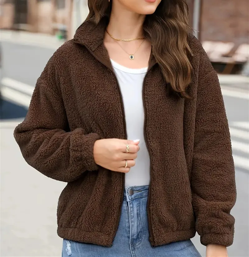 

New Autumn/Winter Fashion Casual Long Sleeve Stand Collar Zipper Solid Color Slim Fit Jacket,4 Colors