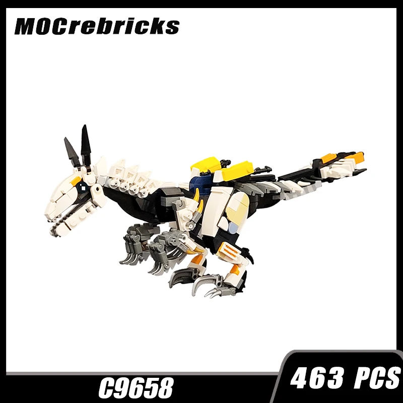 

Creative MOC-152325 Dinosaur Mecha Beast Claw Game Monsters Building Block Assembly Brick Toys Children's Puzzle Gifts