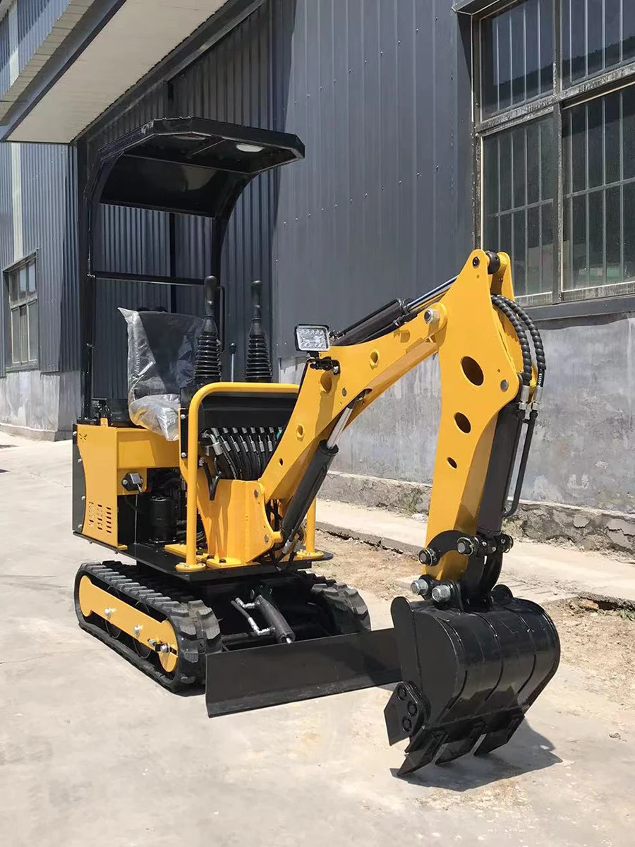 Customized mini excavator EPA agricultural new crawler excavator can be used for household small excavators with free shipping