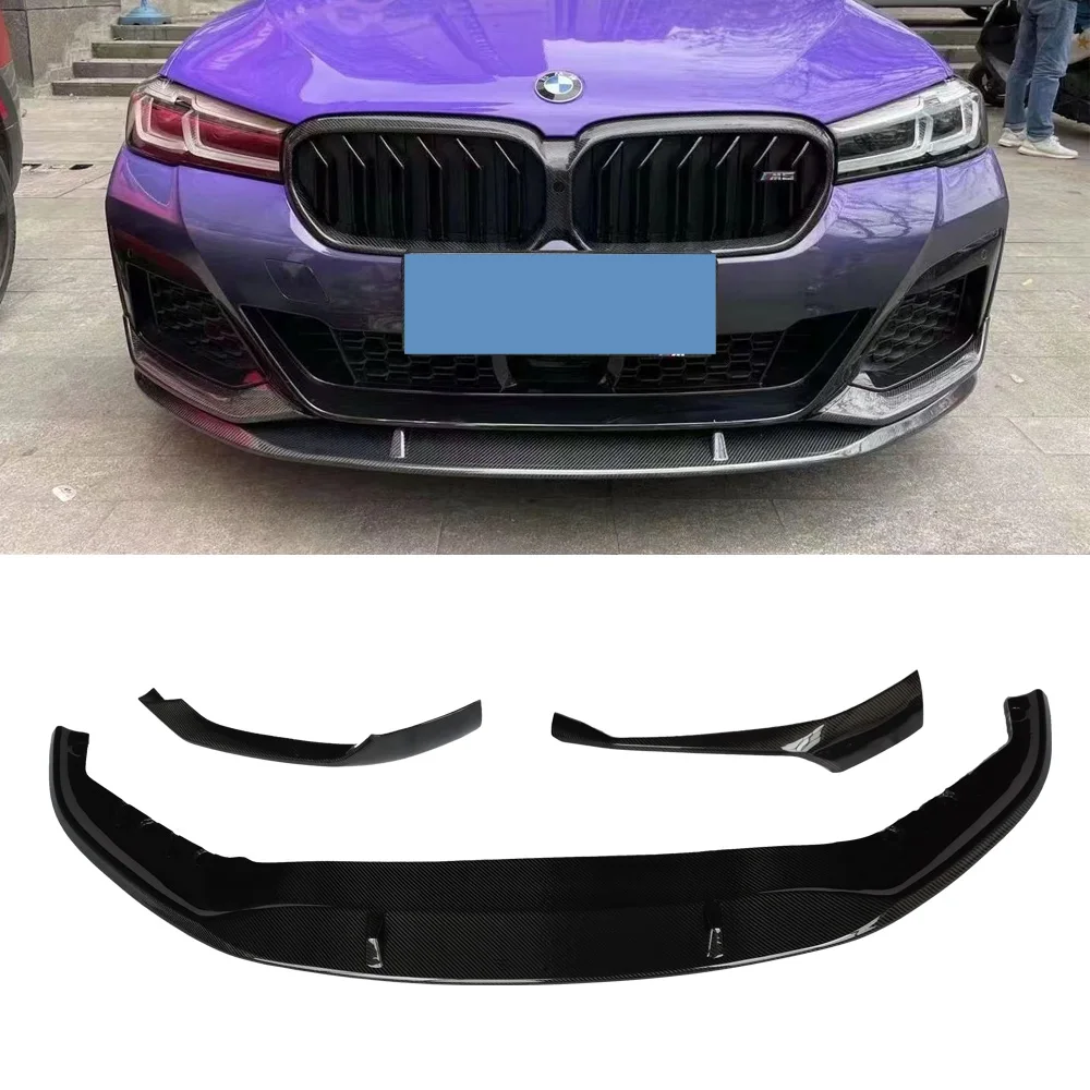 MP Style G30 G38 530i 525i Carbon Fiber Front Lip For BMW 5 Series 2021-2023