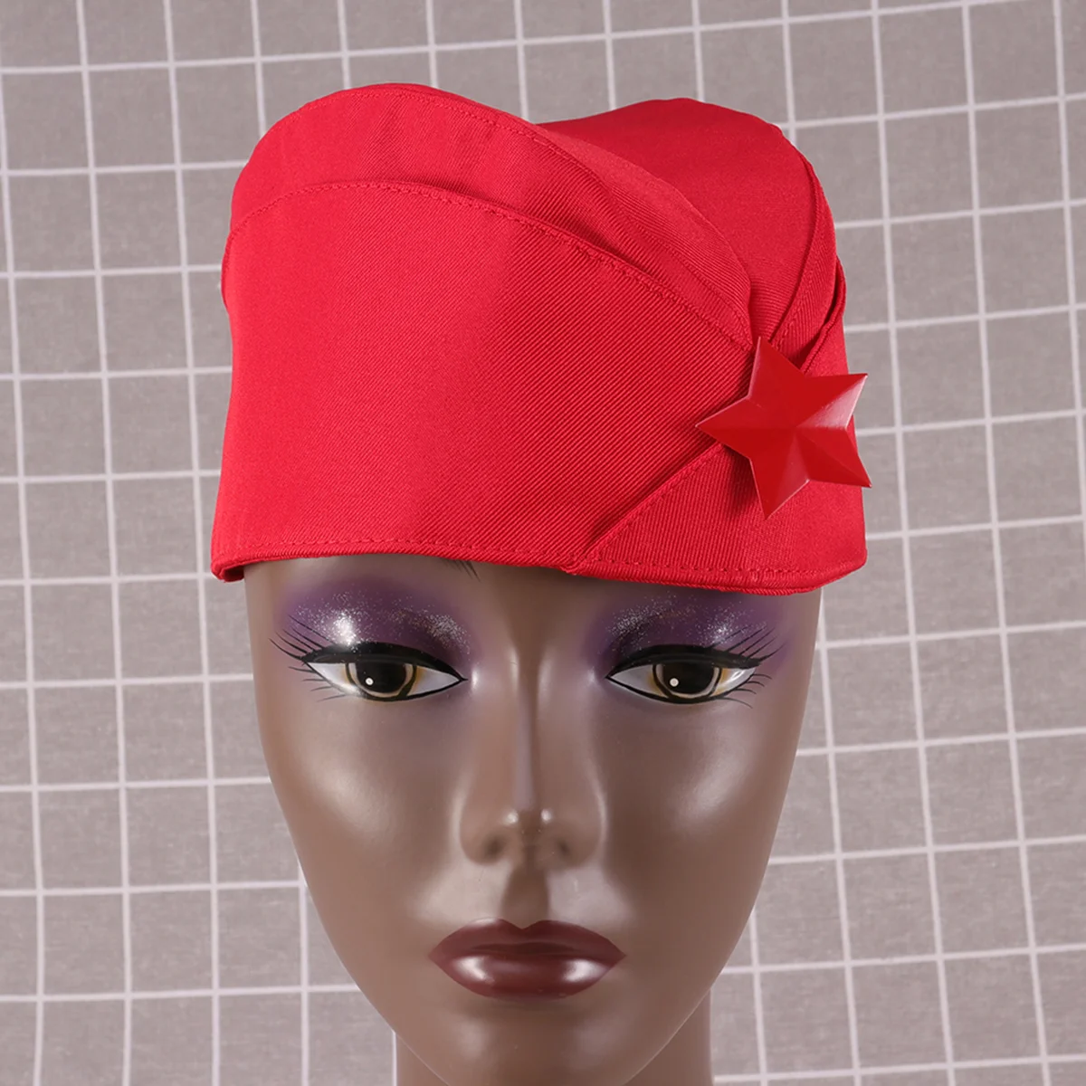 Sailor Dance Hat Red Boat Stage Apparel Pirate Costume Berets Cap Stewardess Man