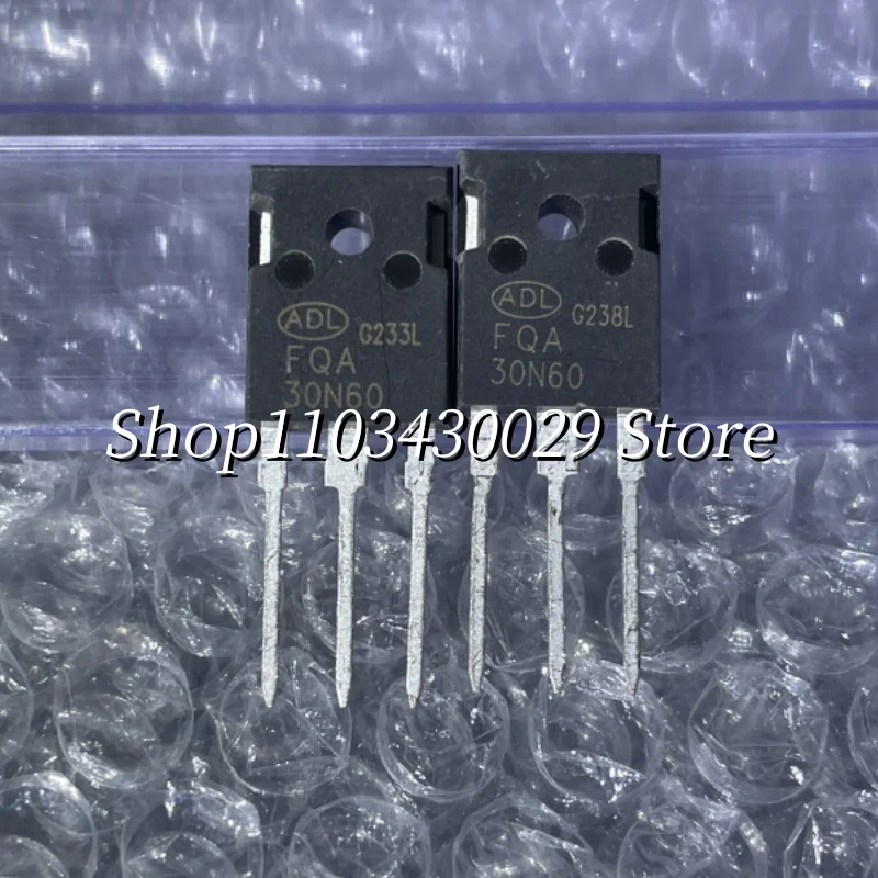 10Pcs New Original FQA30N60 TO-247 30A 600V MOSFET Power Tube