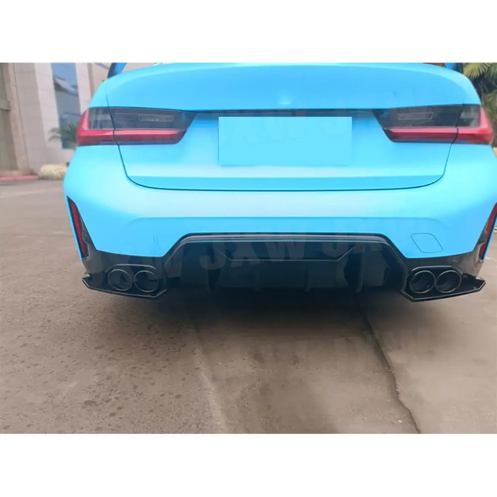 

Rear Diffuser Bumper Lip Chin Spoiler ABS Car Styling Body kits Cars Accessories For BMW 3 Series G20 G28 LCI 2023+ Lip Guard