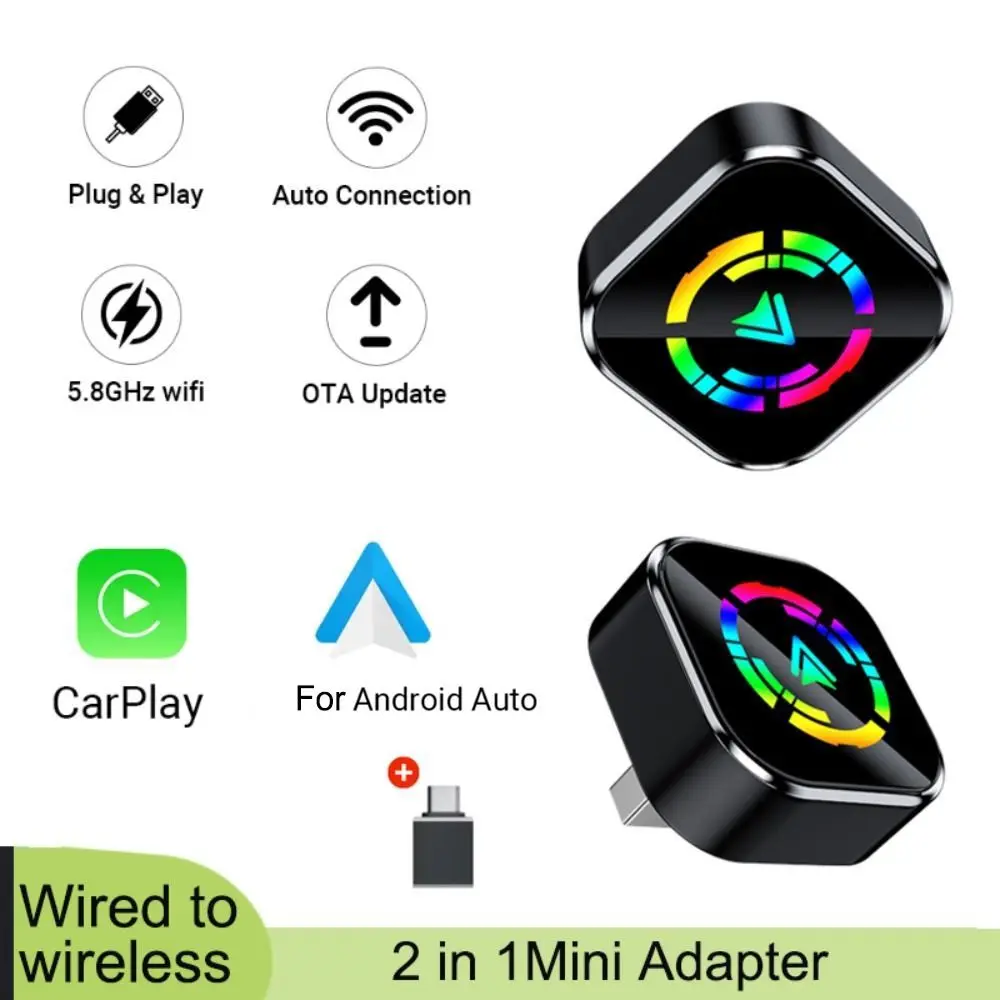 2 In 1 Wireless Car…