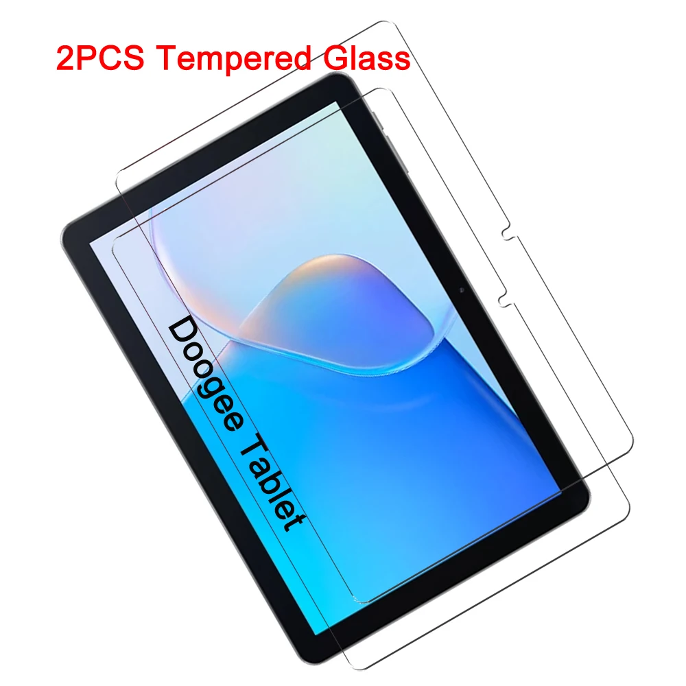 

2 шт. закаленное стекло 9H для Doogee Tab G6 Plus A9 A9 + Pro 10,1 дюйма HD прозрачная защитная пленка для экрана