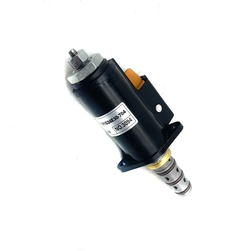 Apollo Excavator Hydraulic Solenoid  Spare Part KWE5K-31/40E30-701A For CAT E320B E320C