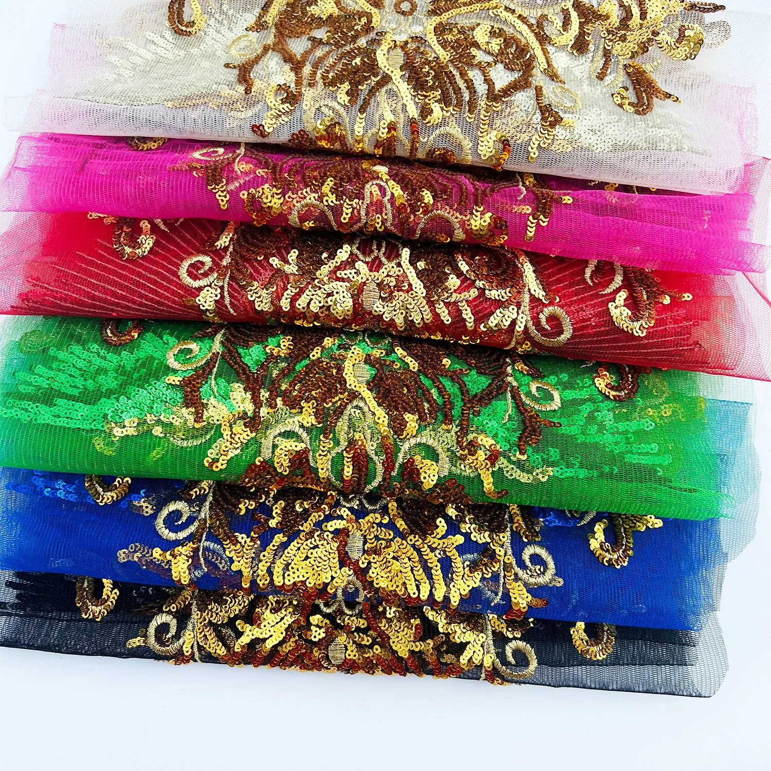 1Set Gold Foil Peony Sequin Em - Embroidery Gold recension och pris