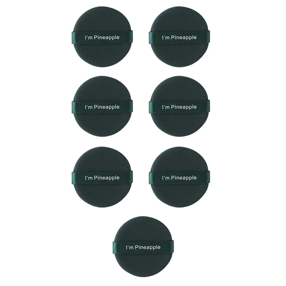 7Pcs Makeup Sponge Puff Wet Dry Powder Tool Loose Powder Face Foundation Puff for Quick Even