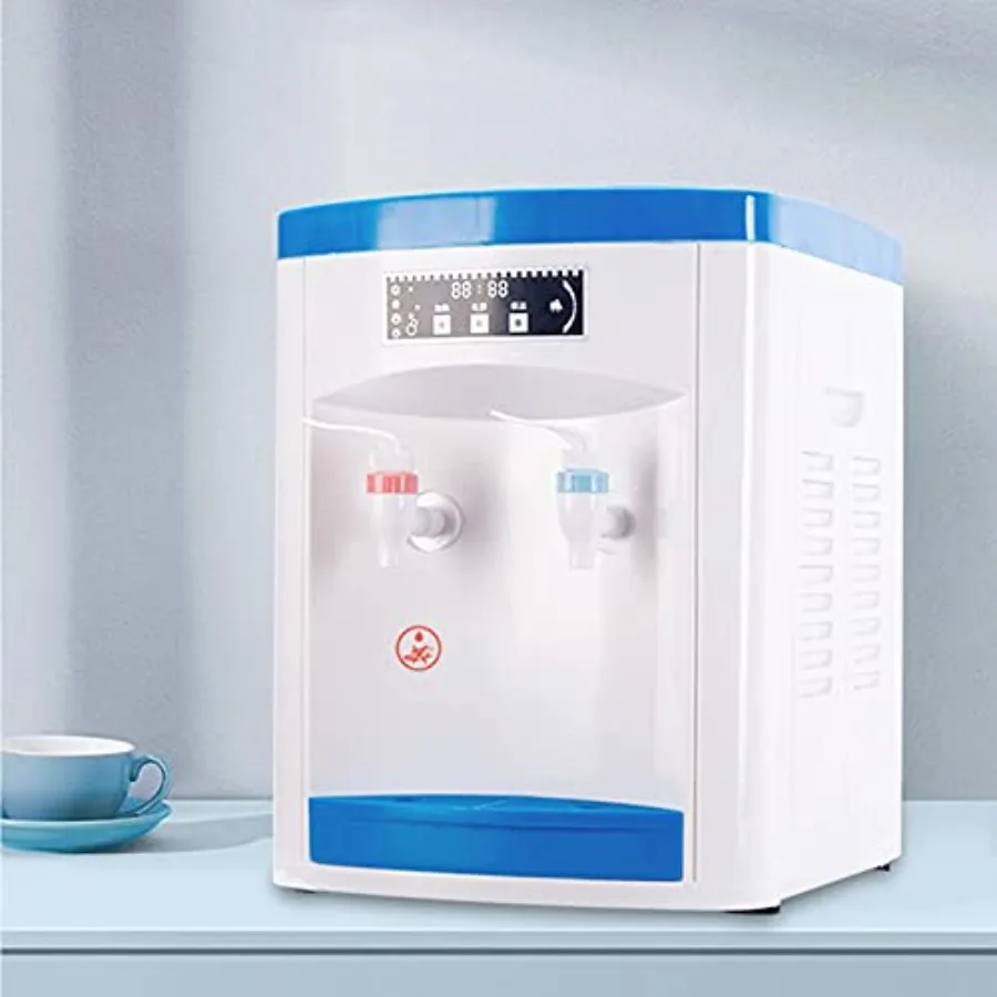 

Desktop Water Cooler Dispenser 5L-18L Instant Hot and Cold Water Dispenser with Child Safety Lock Drinking Fountain Low Noise E