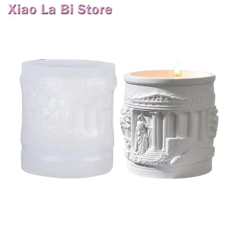 

XXFD Flexible Silicone Craft Mould for Resin Artemises and Decorative Containers Home Decoration Casual Use