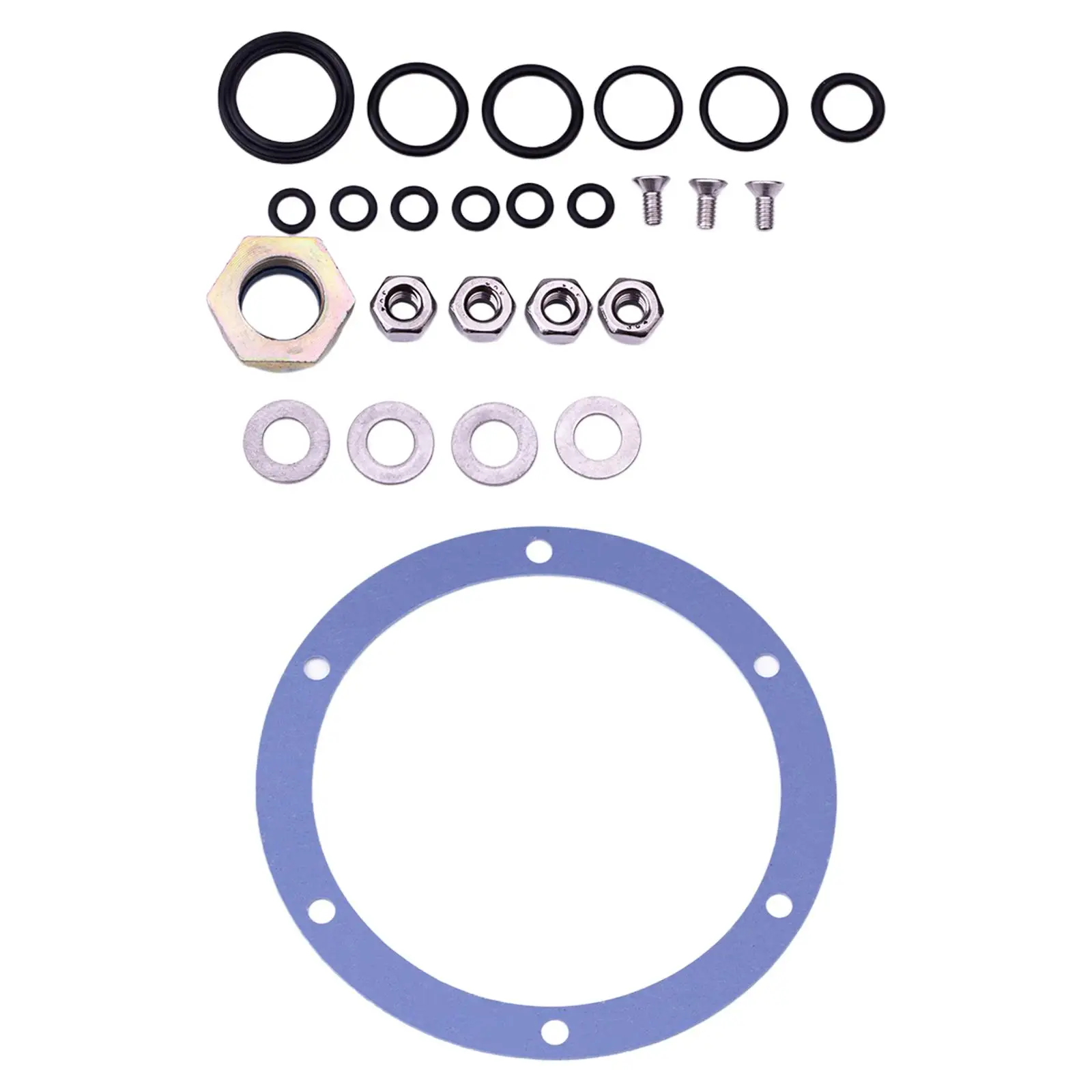 

Metal Hydraulic Helm Seal Rebuild Set Assembly Accessory Easy to Install Replaces for Seastar HH5271 HH5771 HH5770 HH5744