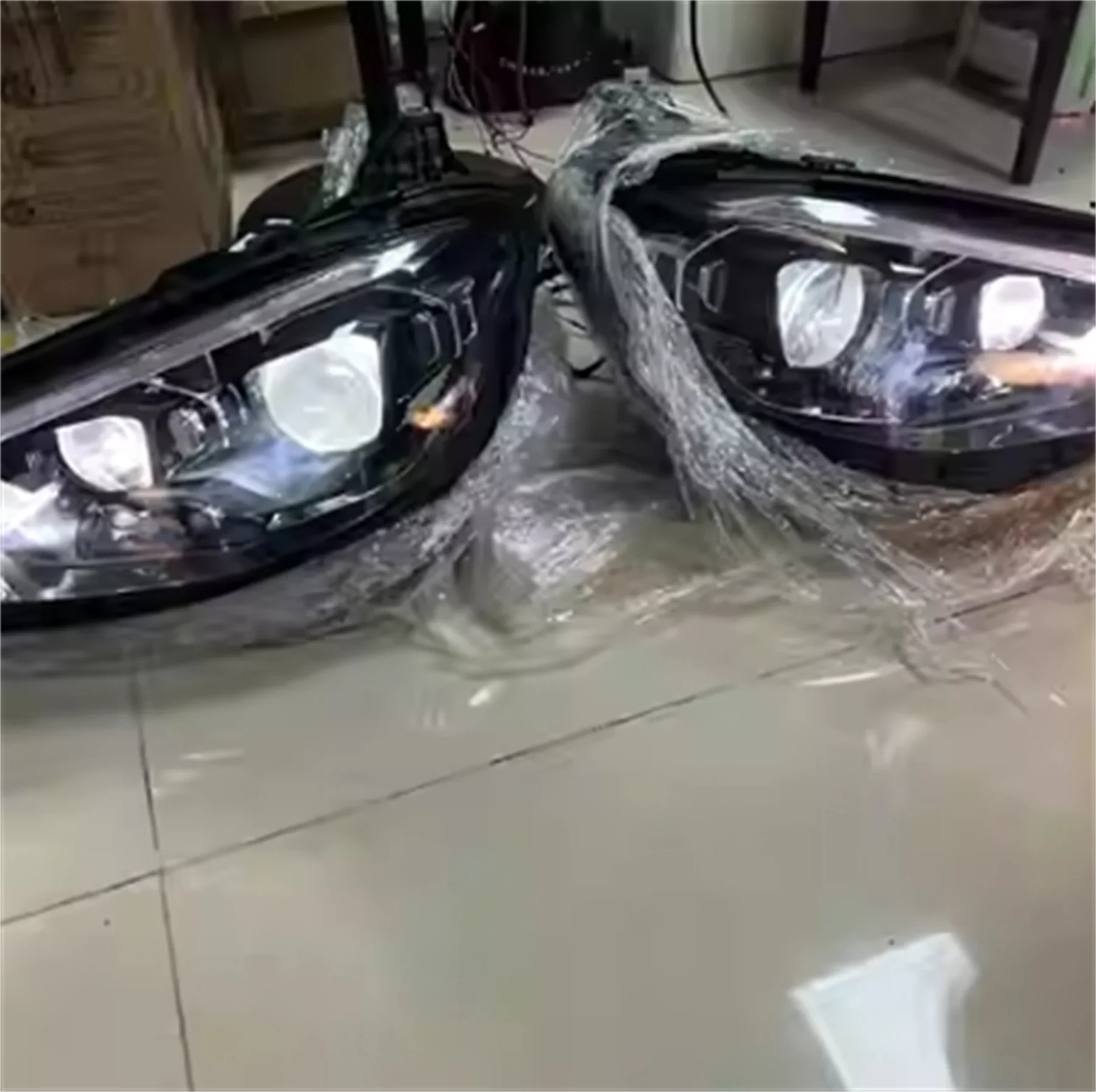Front Led headlight for Mercedes Benz E300L E260 modified W213 Daytime Running DRL headlamp Low High Beam Turn signal