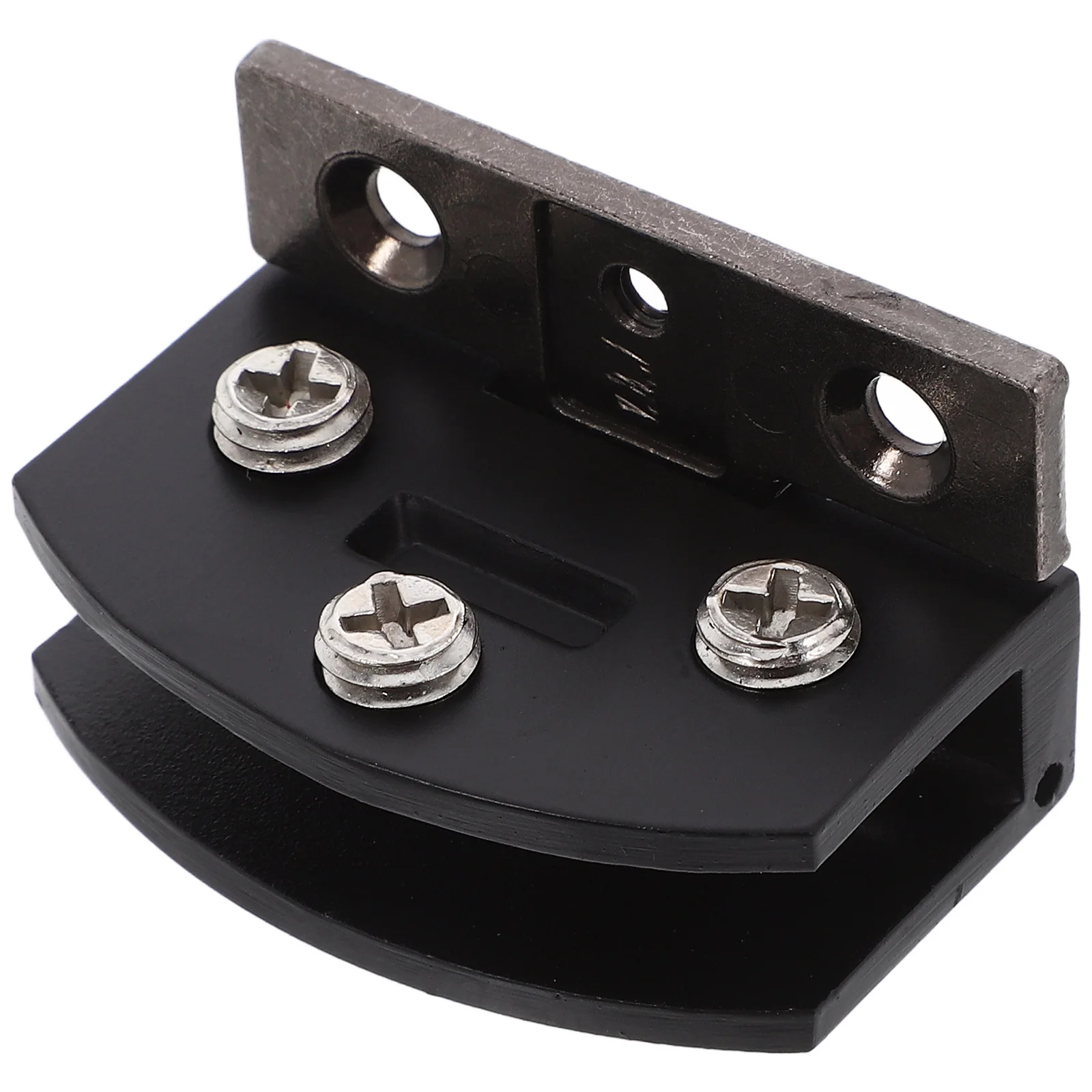 1 set 1 set cerniera per porta in vetro con copertura in vetro per finestra senza trapano in acciaio per vetrine di armadietti sostituzione cerniera resistente regolabile