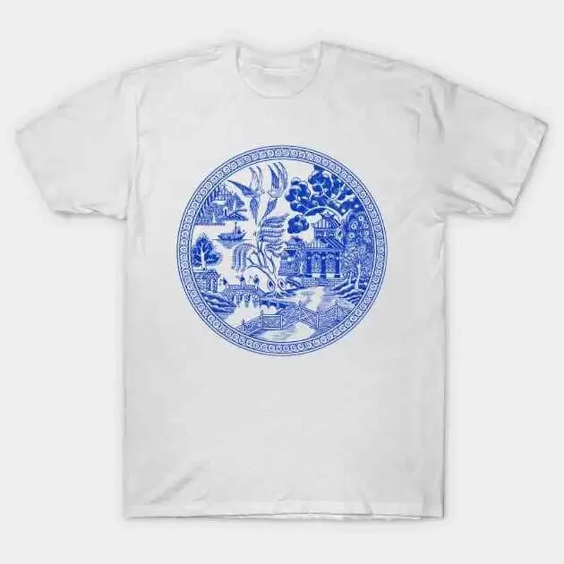 The Willow Pattern T Shirt S 5XL Fast Shipping
