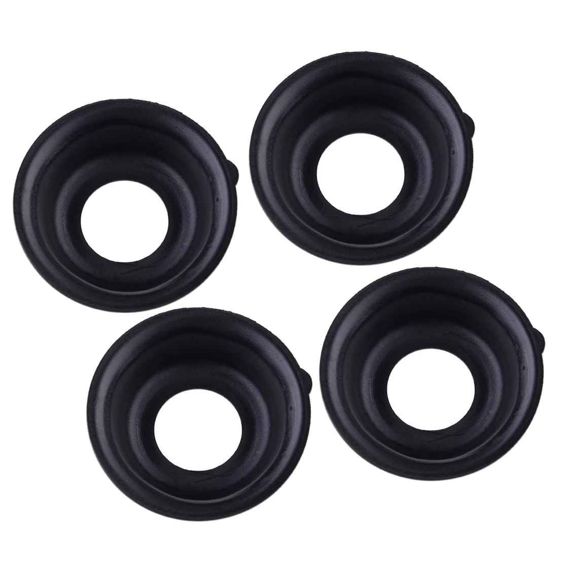 4Pcs Carburetor Plunger Membrane Diaphragm Rubber Fit for Yamaha XJ900F XJ 900 F 58L 1985 1986 1987 1988 1989 1990
