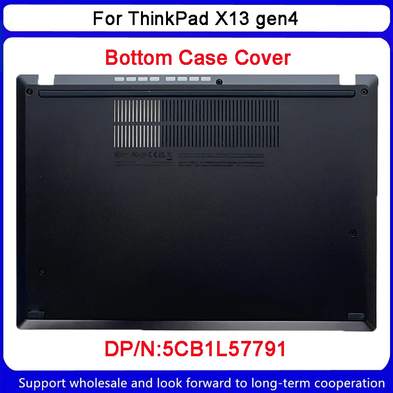 

New For Lenovo ThinkPad X13 gen4 Bottom Case Cover 5CB1L57791