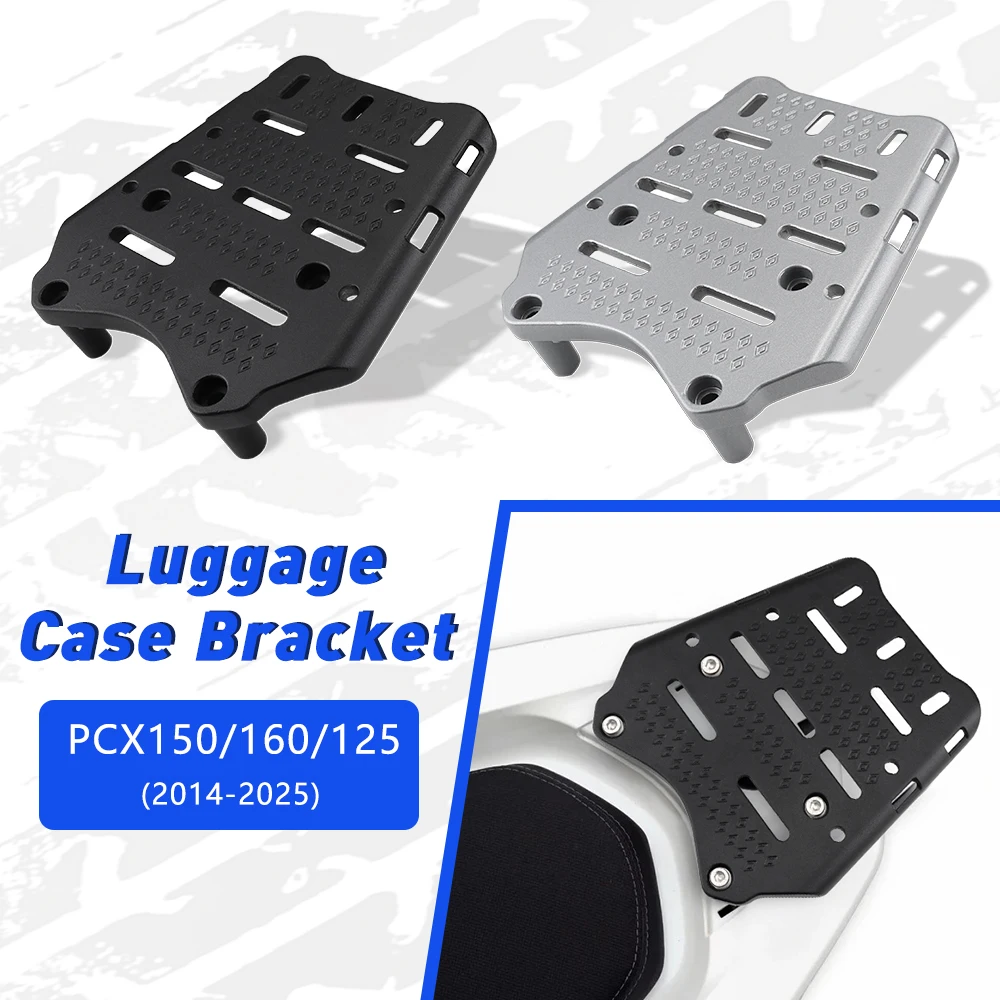 

For HONDA PCX150 PCX160 PCX125 2014-2025 Motorcycle Luggage Case Bracket Motorcycle Trunk Rear Rack Motorcycle Rear Storage Box
