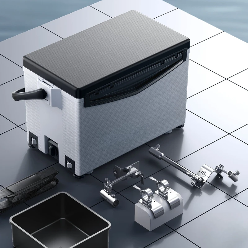

Fishing box full set of stainless steel accessories