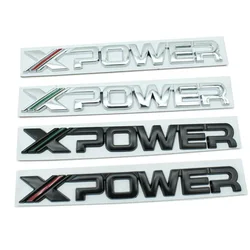 Adesivo per auto con logo lettera originale al X-POWER per MG 5 Scorpio 6 PHEV etichetta laterale del corpo tronco posteriore modificato decalcomanie universali decorative