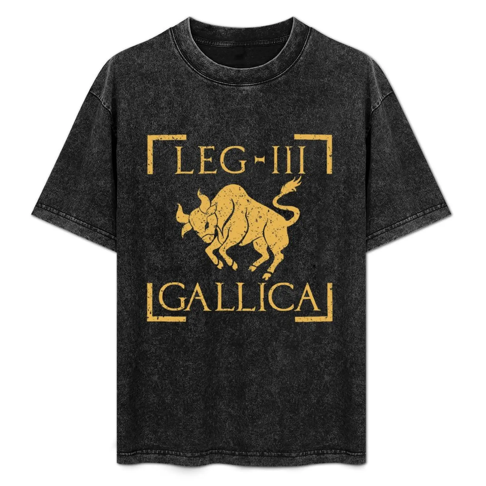 Legio III Gallica Taurus Bull Emblem Roman Legion T-Shirt funny costumes cute tops sublime mens clothing