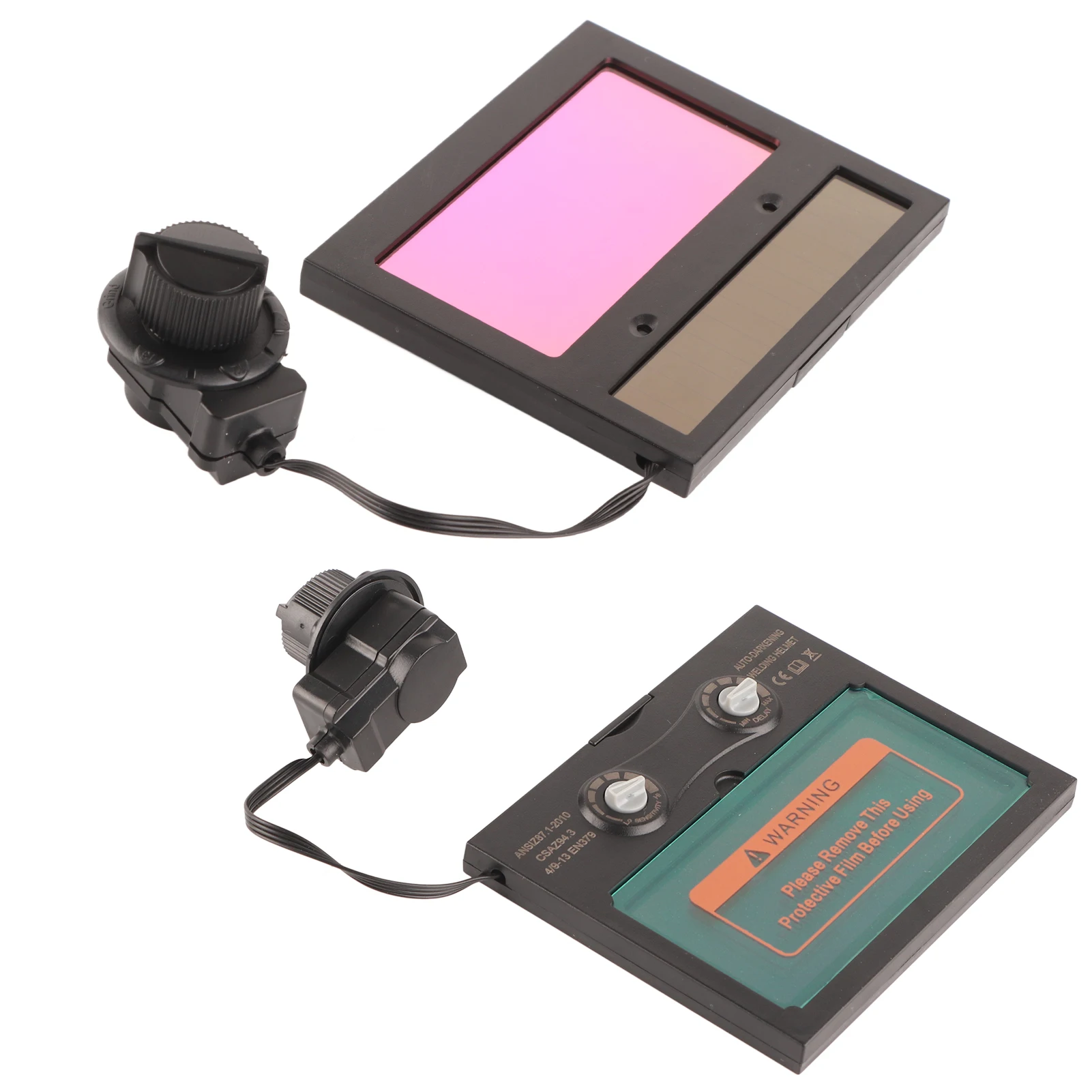 Solar Welding Helmet Lens Welding Mask Lens TX500C 110*90mm Solar Panel Welding Helmet Lens Welding Mask Auto Darkening Lens