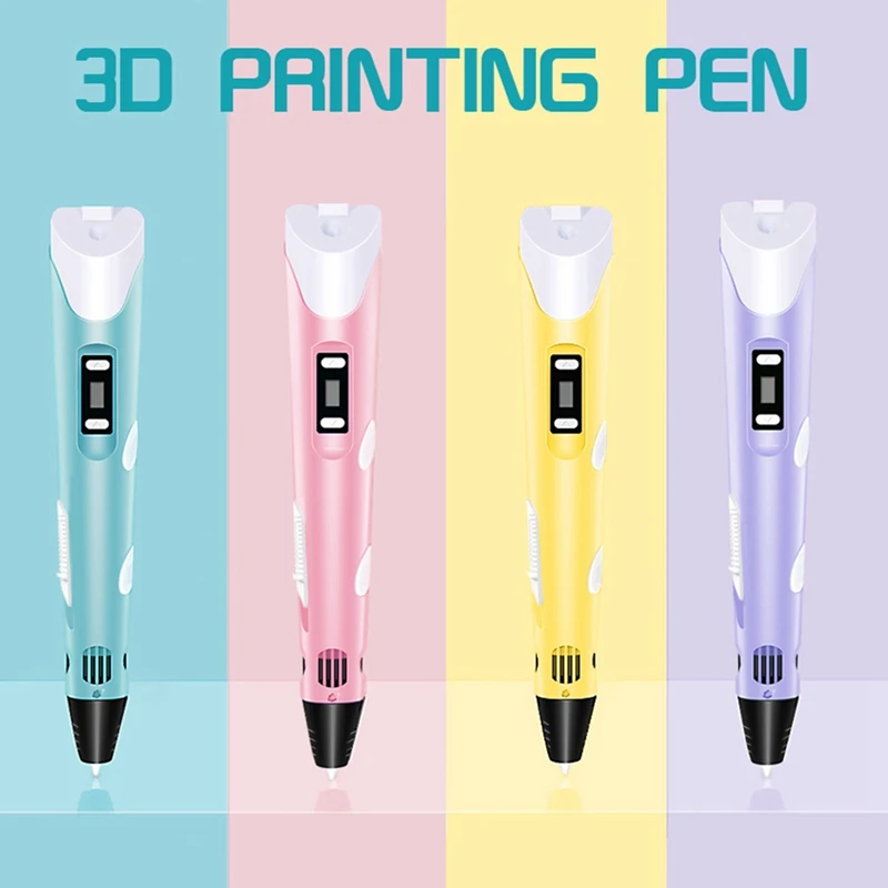 Printing Pen DIY Painting Children Fun Camouflage With LCD Screen Compatible PLA Filament 3D Printing Pen