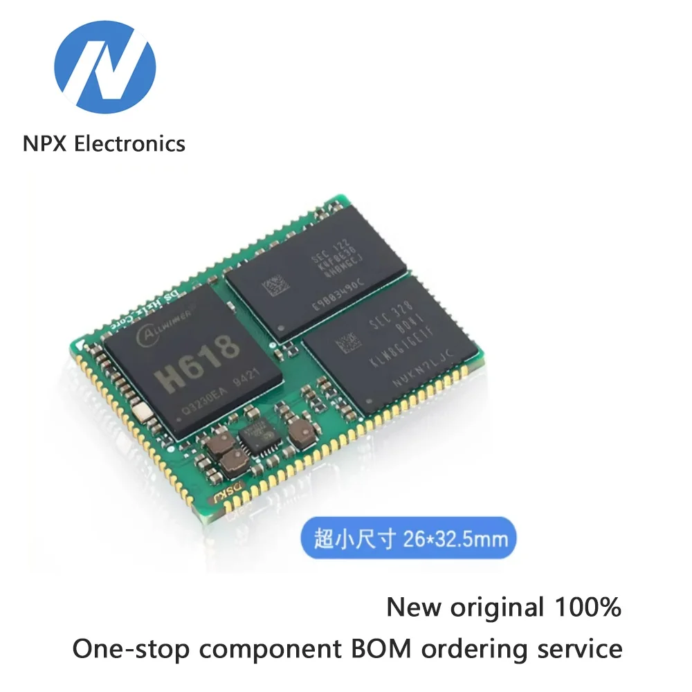 Placa de desenvolvimento h618, placa de desenvolvimento 2g + 32g, android/linux/ubuntu